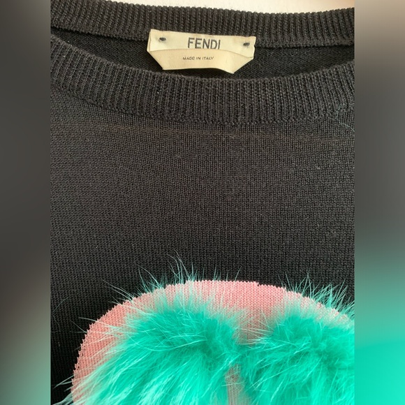 Fendi black cardigan size S - Picture 4 of 6